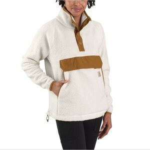 Carhartt cream sherpa jacket